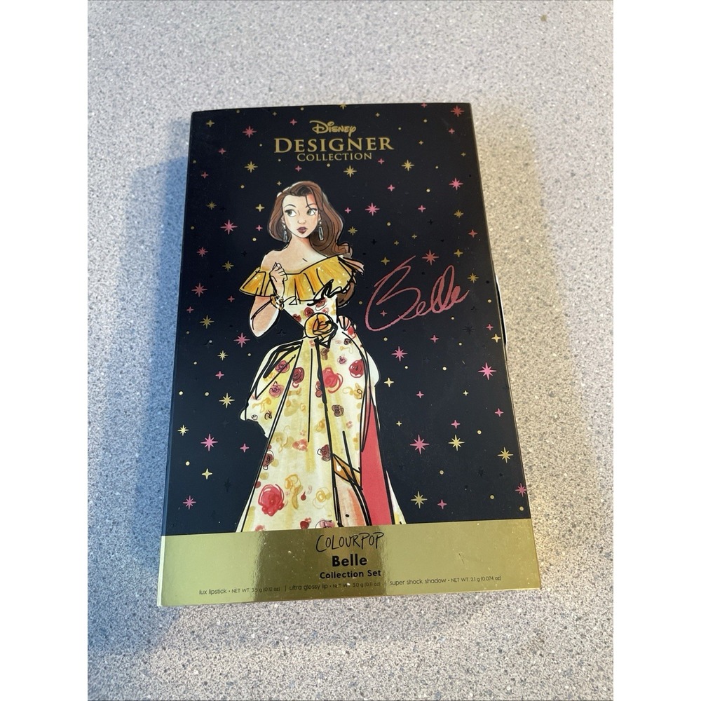 COLORPOP BELLE DISNEY SET NEW AND AUTHENTIC